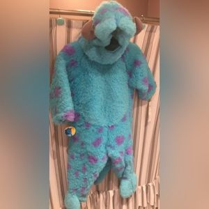NEW Discontinued Disney Store Monster’s Inc Sully Costume Size 4-6